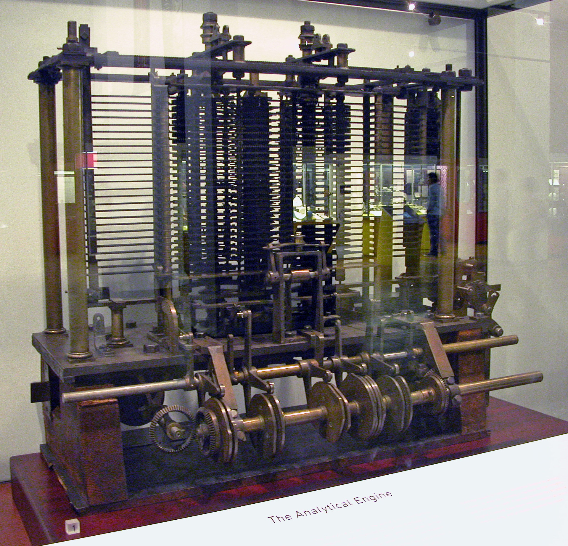 Representação da Máquina Analítica de Charles Babbage